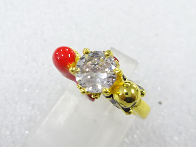 CRYSTAL FASHION RING / JP SIZE 11